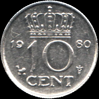 10 cents, 1980