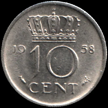 10 cents, 1958