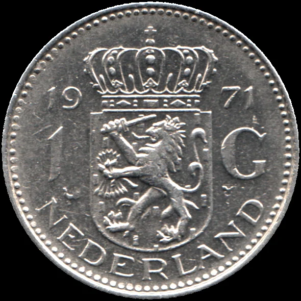 1 Guilder, 1971