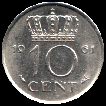 10 cents, 1961