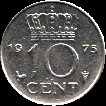 10 cents, 1975