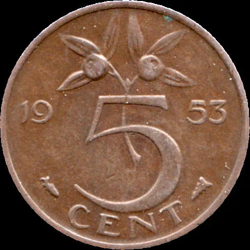 5 cents, 1953