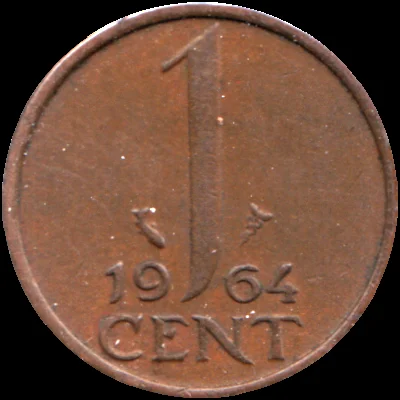 1 cent, 1964