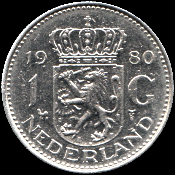 1 Guilder, 1980