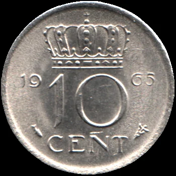 10 cents, 1965