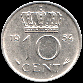 10 cents, 1954