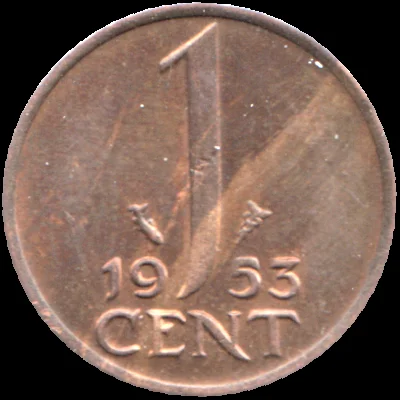 1 cent, 1953