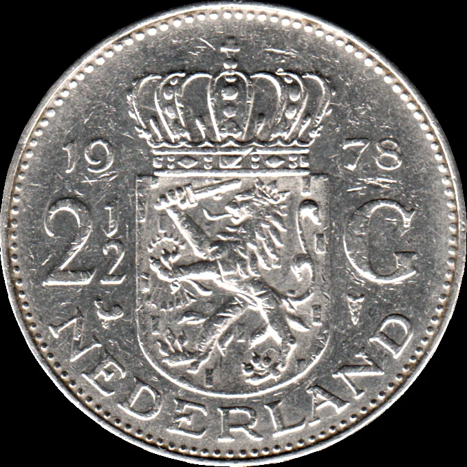 2½ Guilders, 1978