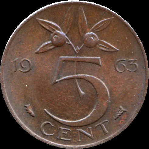 5 cents, 1963