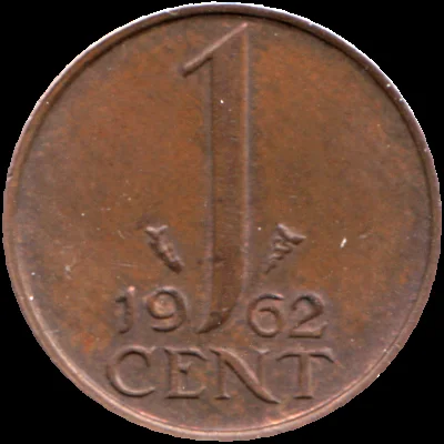 1 cent, 1962
