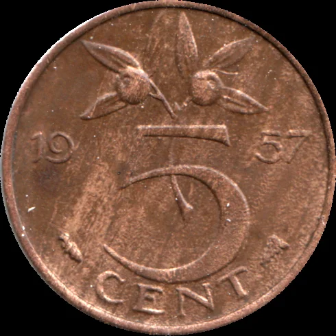 5 cents, 1957
