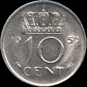 10 cents, 1959