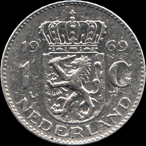 1 Guilder, 1969