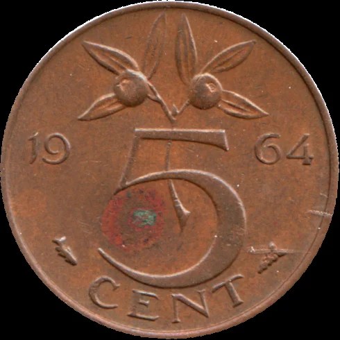 5 cents, 1964