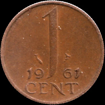 1 cent, 1961