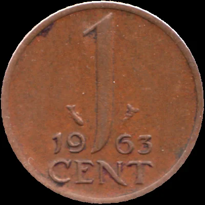 1 cent, 1963
