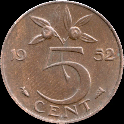 5 cents, 1952