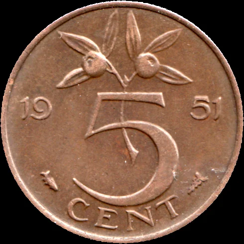 5 cents, 1951