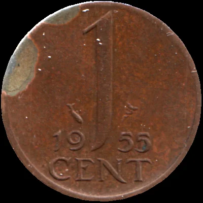 1 cent, 1955