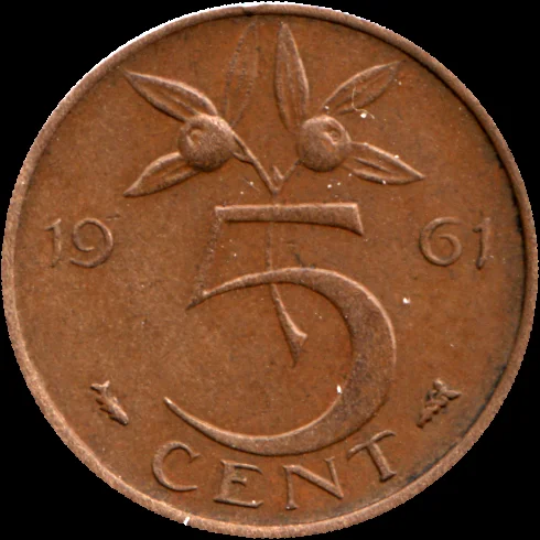5 cents, 1961