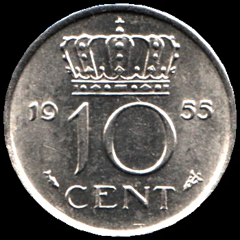 10 cents, 1955