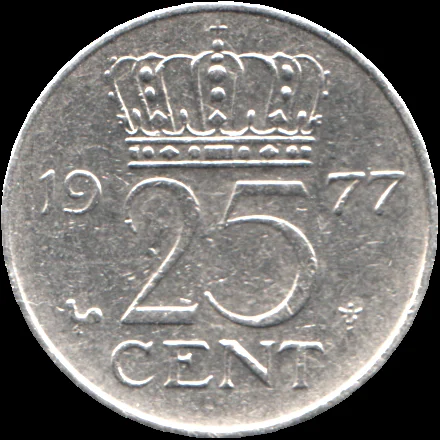 25 cents, 1977