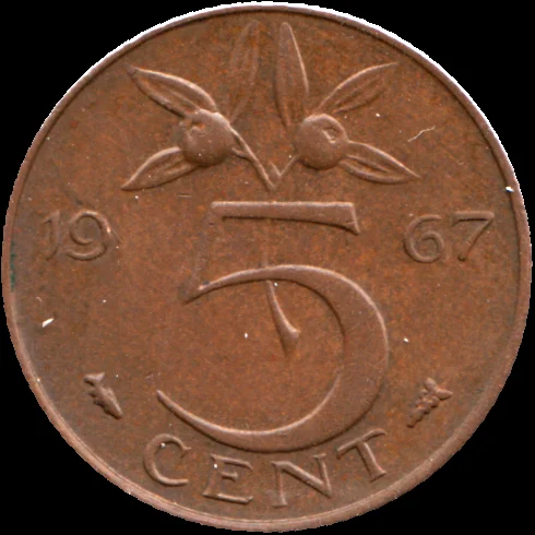 5 cents, 1967