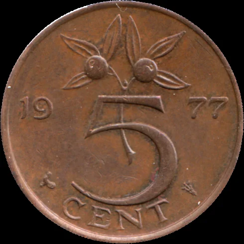 5 cents, 1977