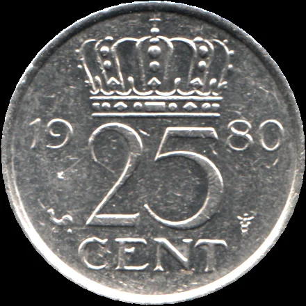 25 cents, 1980