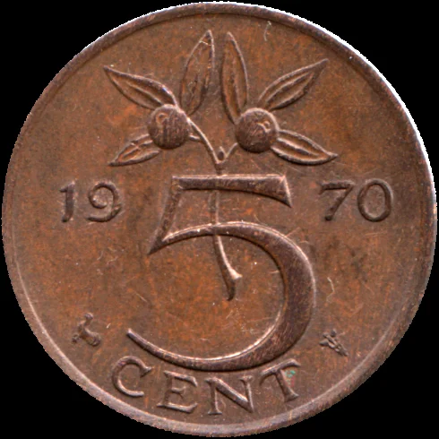 5 cents, 1970