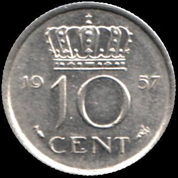 10 cents, 1957